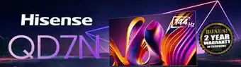 2001 Audio Video 75QD7N Hisense 75 QD7N QLED TV offer