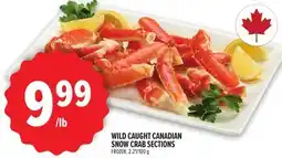 Metro WILD CAUGHT CANADIAN SNOW CRAB SECTIONS offer