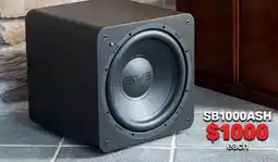 2001 Audio Video SB1000ASH SUBWOOFER offer