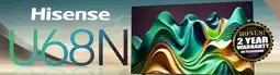2001 Audio Video 55U68N Hisense 55 OLED MINILED offer