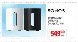 2001 Audio Video SUBM1US1BW Cylindrical Design Sub Mini offer