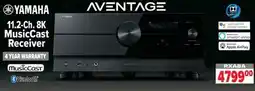 2001 Audio Video RXA8A YAMAHA 11.2-Ch. 8K MusicCast Receiver offer