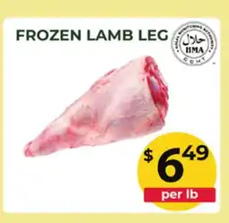 Food World Supermarket FROZEN LAMB LEG offer