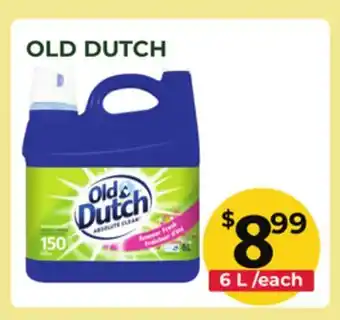 Food World Supermarket OLD DUTCH offer