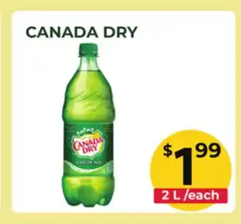 Food World Supermarket CANADA DRY offer