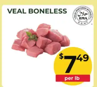 Food World Supermarket VEAL BONELESS offer