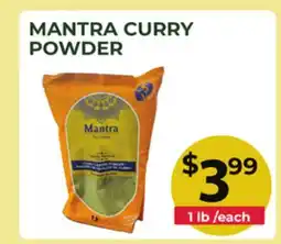 Food World Supermarket MANTRA CURRY POWDER offer
