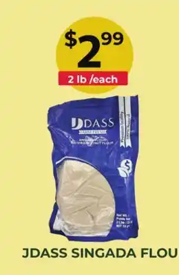 Food World Supermarket JDASS SINGADA FLOUR offer