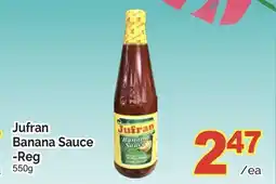 T&T Supermarket JUFRAN BANANA SAUCE-REG,550G offer
