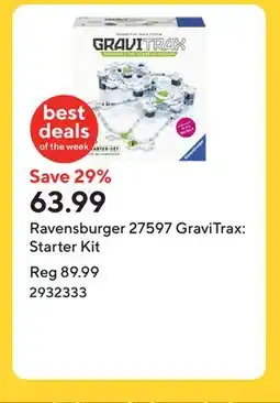 Staples Ravensburger 27597 GraviTrax: Starter Kit offer