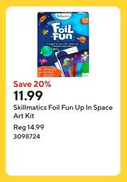 Staples Skillmatics Foil Fun Up In Space Art Kit offer