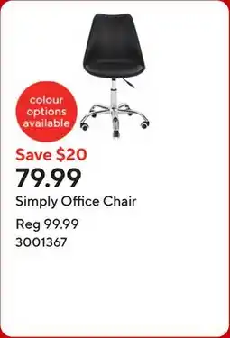 Staples Simply Office Chair offer