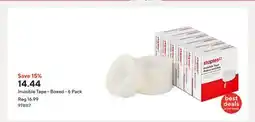 Staples Invisible Tape - Boxed - 6 Pack offer