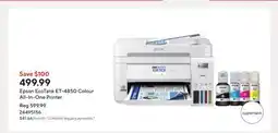 Staples Epson EcoTank ET-4850 Colour All-In-One Printer offer