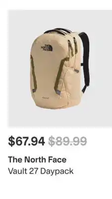 MEC The North Face Vault 7 Daypack offer