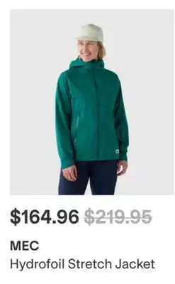 MEC MEC Hydrofoil Stretch Jacket offer