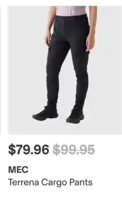 MEC MEC Terrena Cargo Pants offer