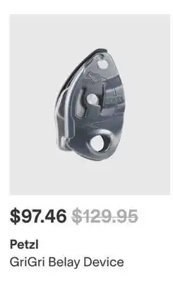 MEC Petzl GriGri Belay Device offer
