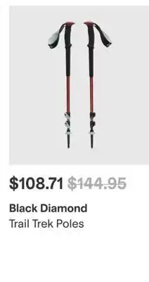MEC Black Diamond Trail Trek Poles offer