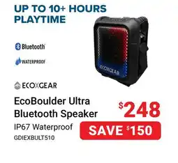 Visions Electronics EcoBoulder Ultra Bluetooth Speaker offer