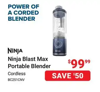 Visions Electronics Ninja Blast Max Portable Blender offer