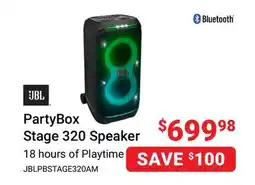 Visions Electronics PartyBox Stage 320 Speaker offer