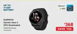 Visions Electronics Garmin Venu 2 GPS Smartwatch offer