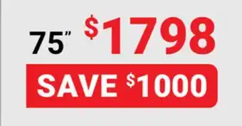 Visions Electronics SAMSUNG 75 Q82DA Smart TV offer