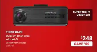 Visions Electronics THINKWARE SUPER NIGHT VISION 2.0 Wide offer