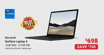 Visions Electronics Surface Laptop 4 offer