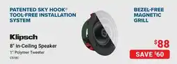 Visions Electronics 8 In-Ceiling Speaker offer