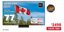 Visions Electronics SAMSUNG 77 S90DA Smart TV offer