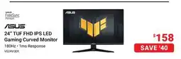 Visions Electronics 24 TUF FHD IPS LED Gaming Curved Monitor offer