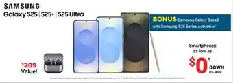 Visions Electronics SAMSUNG Galaxy S25 | S25+ | S25 Ultra offer