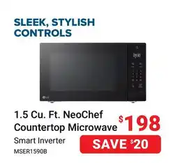 Visions Electronics Smart 1.5 Cu. Ft. NeoChef Countertop Microwave offer