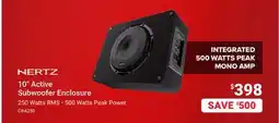 Visions Electronics 10 Active Subwoofer Enclosure offer