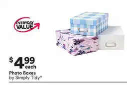 Michaels photo Boxes by Simply Tidy offer