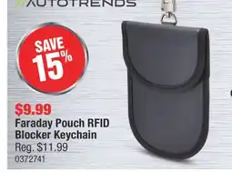 PartSource Faraday Pouch RFID Blocker Keychain offer