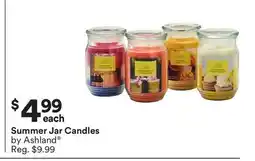 Michaels Summer Jar Candles by Ashland offer