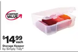 Michaels Storage Keeper by Simply Tidy offer