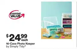 Michaels 16-Case photo Keeper by Simply Tidy offer