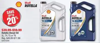 PartSource Rotella Diesel Oil offer