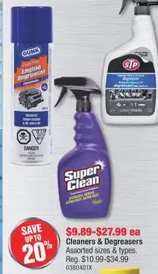 PartSource Cleaners & Degreasers offer