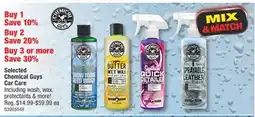 PartSource Selected Chemical Guys Car Care offer