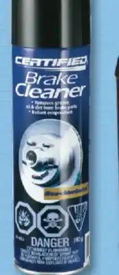 PartSource CERTIFIED Brake Cleaner offer
