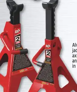 PartSource 2 or 3-Ton Axle Stands offer