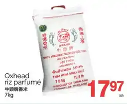 T&T Supermarket OXHEAD RIZ PARFUMÉ, 7KG offer