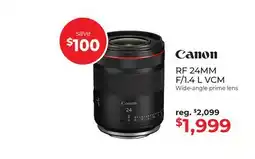 Gosselin Photo RF 24MM F/1.4 L VCM Wide-angle prime lens offer