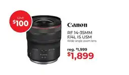 Gosselin Photo RF 14-35MM F/4L IS USM offer
