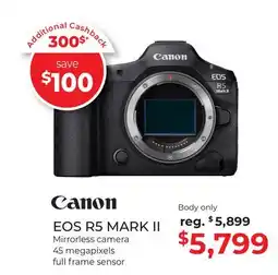 Gosselin Photo EOS R5 MARK II Mirrorless camera offer